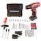 Fleming Supply Fleming Supply 20V Lithium Ion Cordless Drill Set 922487DSJ - alternate 1